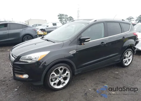 2014 Ford Escape Titanium from USA, damaged, VIN 1FMCU0J96EUA02507